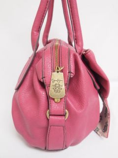 Jessica Simpson Bow Chic Deep Pink Handbag JS 2102