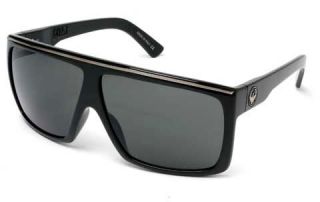 Dragon Fame Sunglasses Jet Black Grey Lens