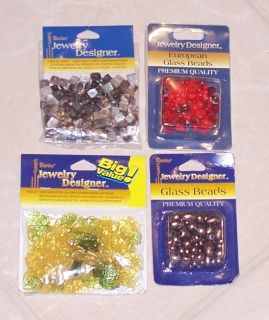 Jewelry Making Supplies 4 Packs Beads