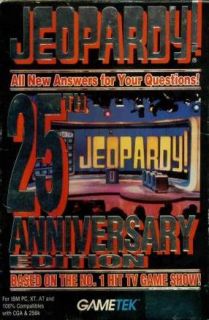 Jeopardy 25th Anniversary PC Classic TV Game Show 3 5