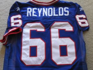 1998 Jerry Reynolds New York Giants Game Worn Jersey with Mears LOA