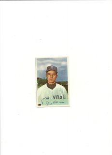 1954 Bowman 81 New York Yankees Jerry Coleman Great Condition Stain on