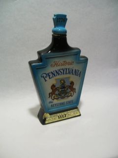 Jim Beam Bicentennial Decanter Bottle 1776 Beautiful