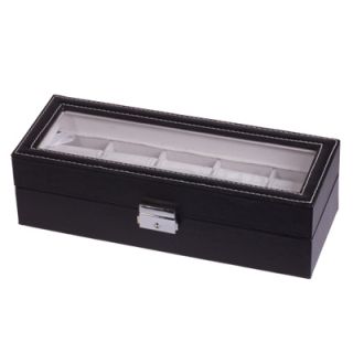 Slots Watch Jewelry Display Case Organizer Gift Box Storage