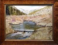 Dave Iles Beaver Dam Meadows on Canvas Hand Singed Original Painting