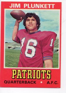 1974 Wonder Bread Football 19 Jim Plunkett Oakland Raiders