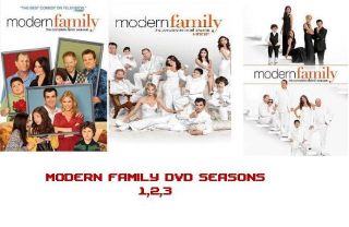 Modern Family DVD Set Seasons 1 2 3 Complete Seasons 1 3 Season 3 Just