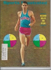 Sports Illustrated 1966 Record Miler Jim Ryun Running