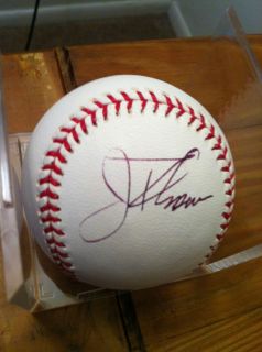 Jim Thome Autograph Auto Official Major League Baseball Ball