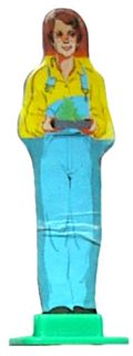  Waltons Playset 3 Mego AMSCO Paper Doll Jim Bob Walton Figure