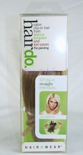Jessica Simpson Ken Paves Hairdo 10 Straight Clip Hair Extensions