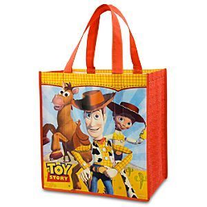 Toy Story Woody Jessie Bullseye Eco Tote Bag NWT Disney