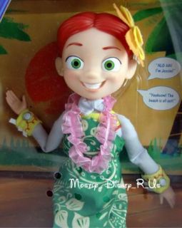 Toy Story Hawaiian Vacation Talking Cowgirl Jessie Doll