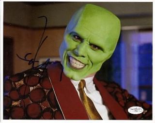 The Mask Signed Jim Carrey from Zero to Hero JSA