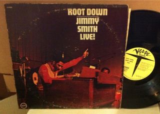 Jimmy Smith Root Down Live Verve Promo RARE Jazz Funk Samples LP