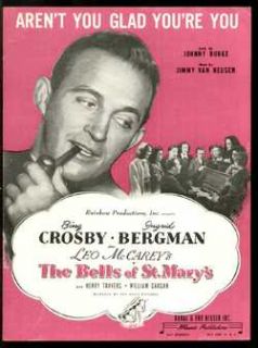 Bells of St Marys 1945 Crosby Arent You Glad Youre You