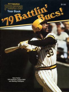1979 Pittsburgh Pirates 79 Battlin Bucs  Yearbook Dave Parker