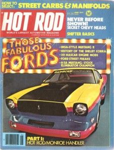  Rod History of The Cobra Carroll Shelby Threatts H SA Mustang