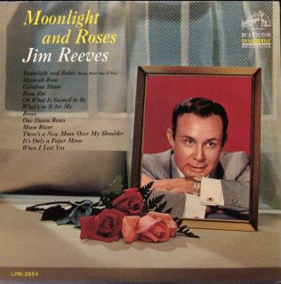 Jim Reeves Moonlight and Roses VG 1964 Mono US LP