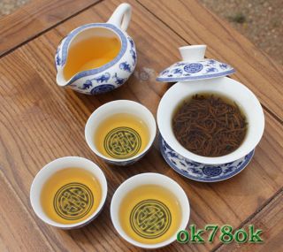 Jin Jun Mei Organic Golden Eyebrow Wuyi Black Tea 150g 5g Bag x30 Bags