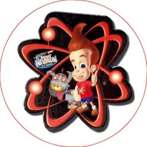 Jimmy Neutron A Edible Photo Cup Cake Toppers Set of 12 $3 00 Shipping