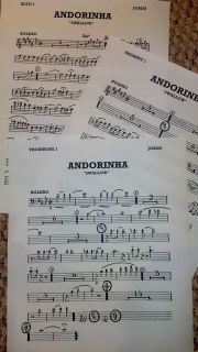 Andorinha Jobim Instrumental Big Band Chart Arrangement