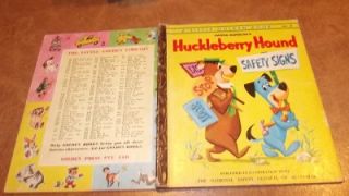  Huckleberry Hound Safety Signs 252 30 Yogi Pixie Dixie Jinks