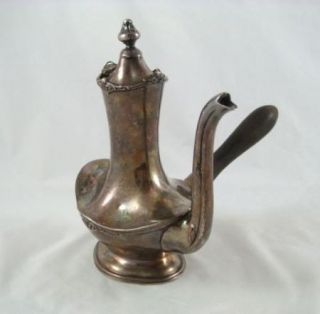 Vintage Reed Barton Silver Soldered Coffee Serving Pot for The Raleigh