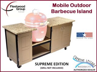  Supreme Edition Barbecue Cart for Saffire Kamado Joe Grills