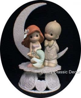Little Mermaid Precious Moments Figure Wedding Cake Topper