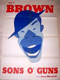 Sons O Guns 1 SH Joe E Brown Is Actor Mistaken as Soldier Who Becomes