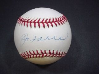 Joe Torre Autographed 2000 WS Baseball JSA Certified