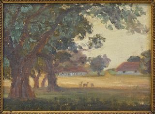Impressionist Jørgen Luplau Janssen 1869–1927 »Landschaft Mit