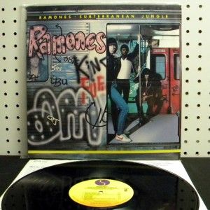 Ramones Subterranean Jungle 1983 Vinyl LP Near Mint Sire 1 23800 Punk