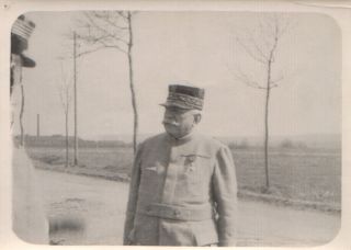 WWI WW1 General Joseph Joffre French Military Old Photo