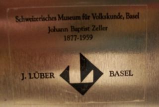  Museum   J Luber Basel, I believe in memory of Johann Baptist