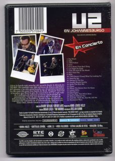 U2 Live at Jhannesburg Mexican Edition DVD Johannesburg