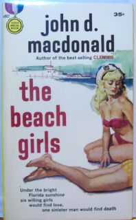 John D MacDonald The Beach Girls First Edition