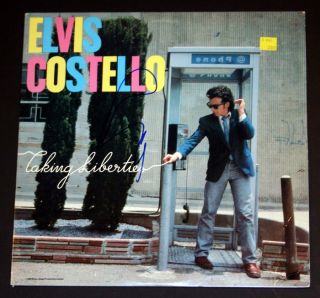 Elvis Costello The Attractions Signed Autographed Album