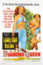 Diamond Queen 1953 Orig Movie Poster linenbacked VF