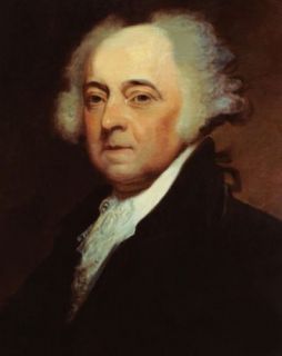 John Adams Portrait ★top Handpaint Oil Painting Work on Canvas 24