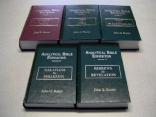  Bible Expository New Testament Commentary Set by John Butler
