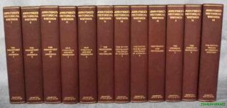 John Fiskes Historical Writings 12 Volume Set Early American History
