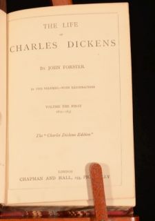  The Life of Charles Dickens John Forster Dickens Edition Illustrated