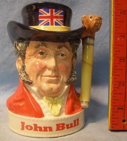 Royal Doulton Character Liquor Jug John Bull