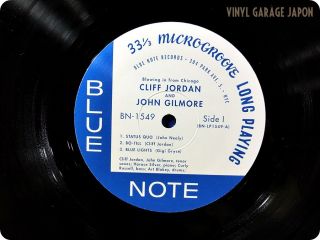 Cliff Jordan NM Wax Blue Note John Gilmore Blowing B1 1549 OBI Jazz