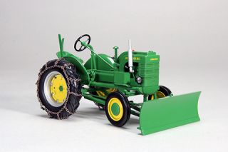 John Deere La Snowblade Chains Farm Toy Tractor JDM 229