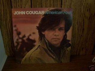 John Cougar Mellencamp American Fool LP 1982 VG  