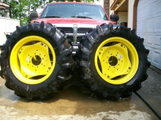 New John Deere 870 Tractor Tires and Rims  