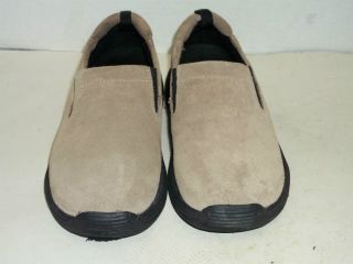 Mens Casual Beige St John's Bay Shoes Size 7 Medium Ortho Light Comfort Foam  